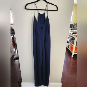 Navy blue jumpsuit